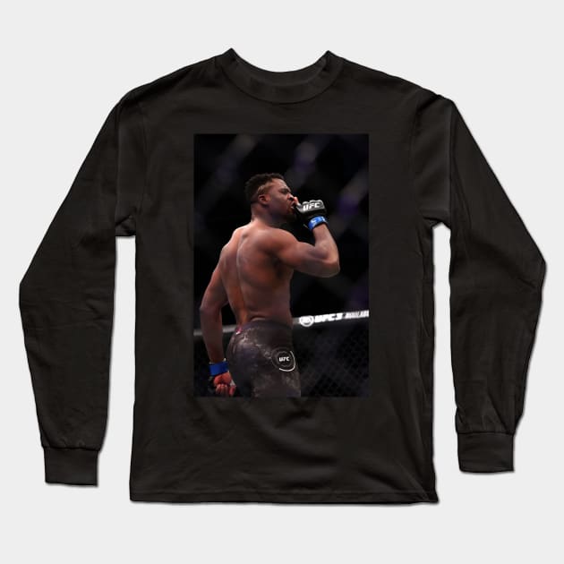 Francis 'The Predator' Ngannou Long Sleeve T-Shirt by Fit-Flex